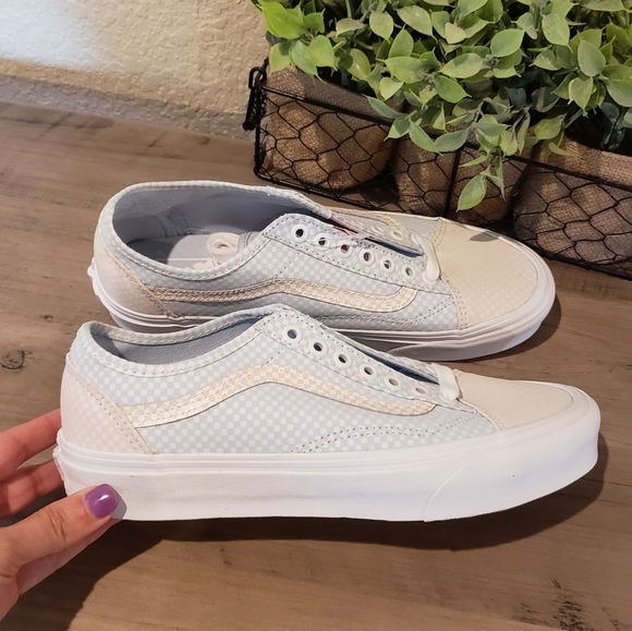 Vans Old Skool Pastel Checkerboard Sneaker NEW - Picture 8 of 9